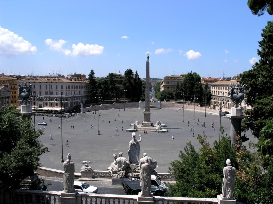 La Piazza del Popolo