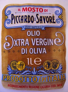 huile d'olive italienne d'origine controlee